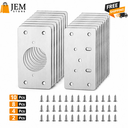 10x hinge repair plate - 10x,