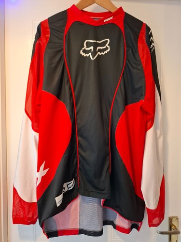 Fox motocross jersey - ,, red