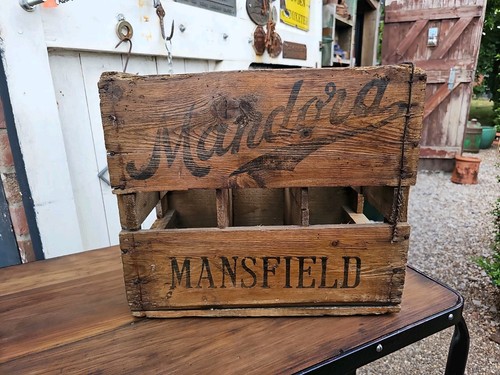 Mandora mansfield wooden crate - mandora,