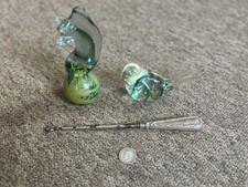 VINTAGE MDINA GLASS SEA HORSE