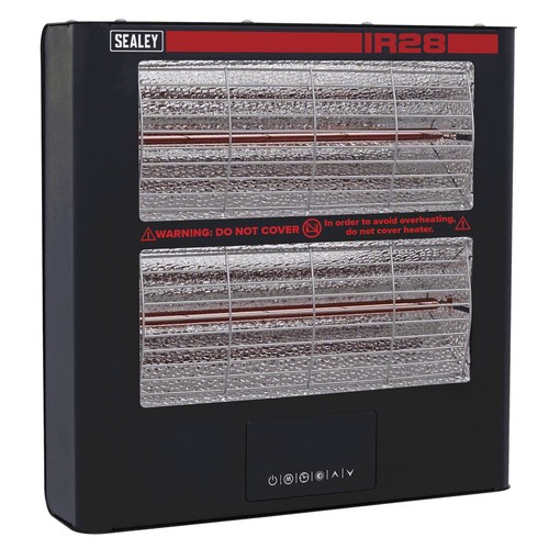 Sealey infrared quartz heater - infrared,