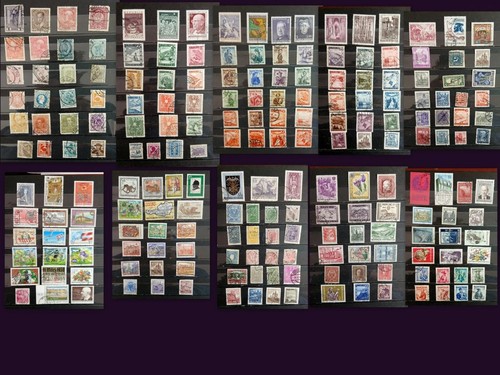Great stamp collection from - great,