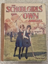 The Schoolgirl's Own Annual, 1923 First Edition Alfred Bestall Cover