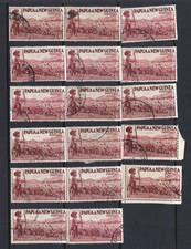 1952 Papua New Guinea PNG 2'6 Sheep Used 17 Stamps