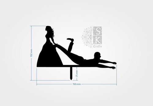 Bride dragging groom - bride, to