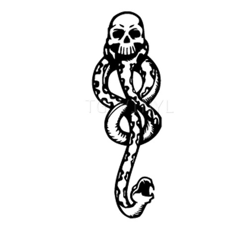 Dark mark vinyl decal - 6",