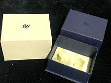 Raymond Weil Watch Box Presentation White Blue Cardboard Display Empty