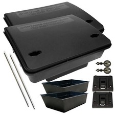 RAT BAIT BOX STATION ONLY for Rodent Rat Killer Poison PROFESSIONAL