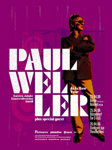 Paul weller german 12 - 16", x