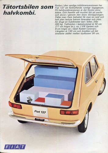 Fiat 127 mark door 1972 - 127, 3-door