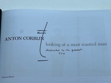 AUTOGRAPHED! Anton Corbijn : A