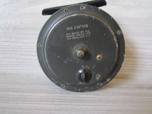 Vintage hardy fly - fly, reel
