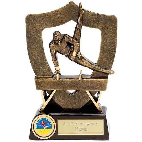 Male gymnastics trophy - male,