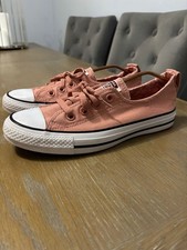 Converse Shoreline Slip Ons Dusty Pink - Womens Size 6 Worn Once No Box