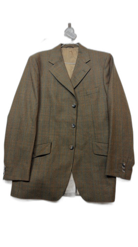 Magee brown wool check - magee,