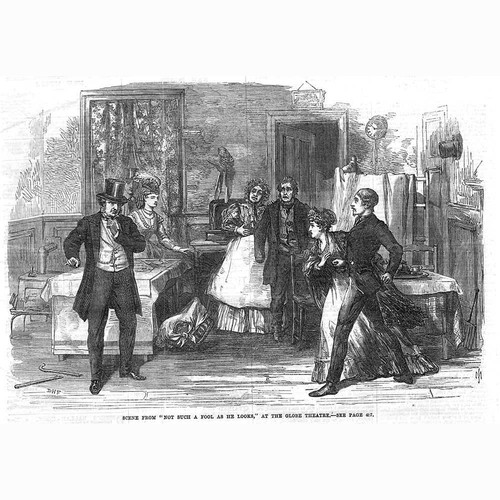 Theatre scene from not - not, a
