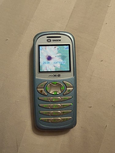Sagem myx blue bar mobile - sagem,