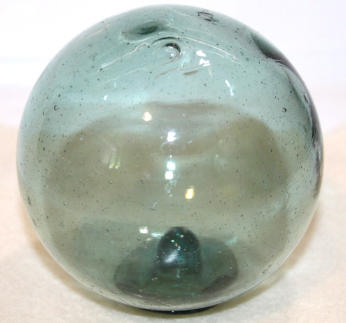 Japanese green glass fishing - glass,