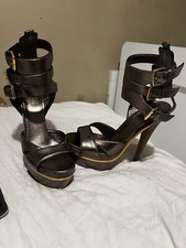 VINTAGE GUCCI BLACK LEATHER