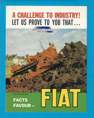Fiat crawler dozers loaders - fiat, crawler-dozers