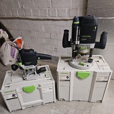 Festool OF 2200 EB-Plus 240V 1/2 and Festool OF 1010 REBQ-Plus 230v 1/4 router 