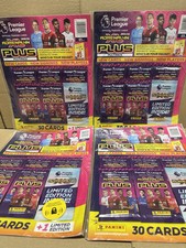 PREMIER LEAGUE 2021 PANINI ADRENALYN XL PLUS 5 PACK MULTIPACK SEALED X 4