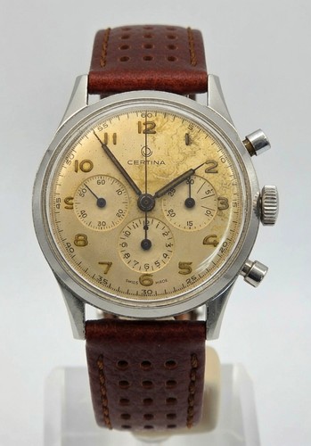 Rare certina 12hr - rare, chronograph