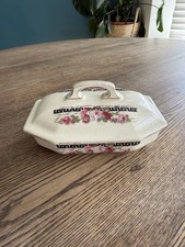 Vintage french porcelain soap - french,