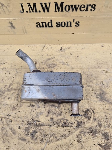 Ride mower exhaust box - mower,