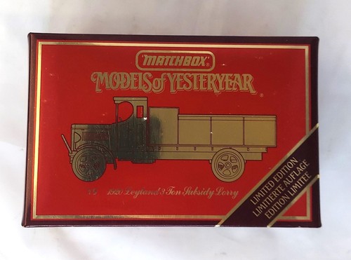 1985 matchbox models - 1985, of