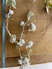 Sass &Belle Rose Garland White Flower Plus Individual Roses  