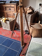  Vintage Folding Easel Artwork Travelling Portable Display Stand Wooden