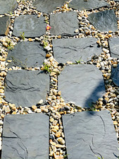10 slate steppingstones