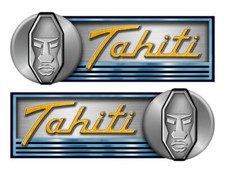 Tahiti Left/Right Stickers for