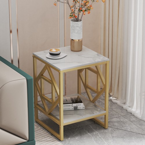 Fativo tier white marble - white,