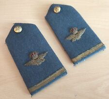 WW2 British pre-Battle of Britain RAF Pilot Officer's Mess Dress Epaulette Pair.