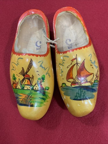 Vintage authentic wooden dutch - authentic,