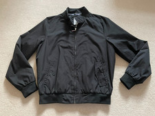 Black Lightweight Casual Jacket Lambretta Carnaby Vintage 2010's Chest 36"-38"