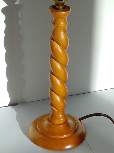 Vintage barley twist wooden - vintage,