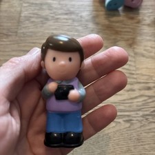 ELC Happyland happy family  Figure man with a camera