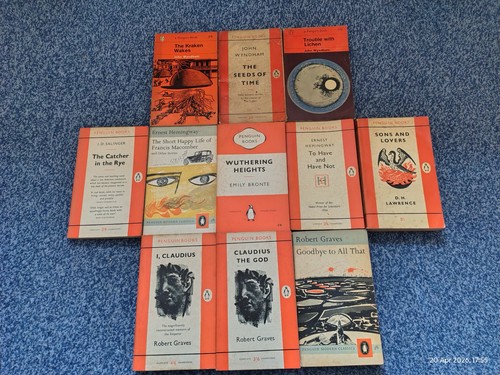 Penguin orange etc - penguin, vintage