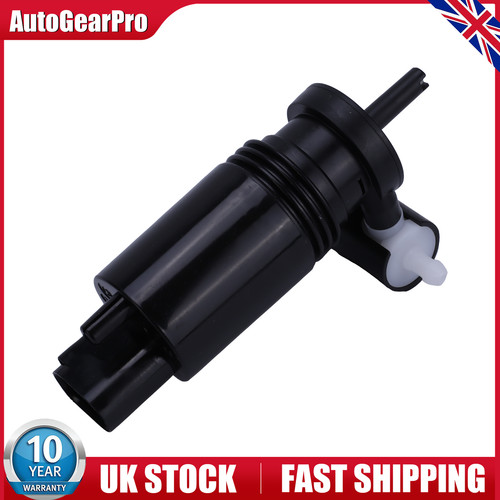 Windshield washer pump black - windshield,