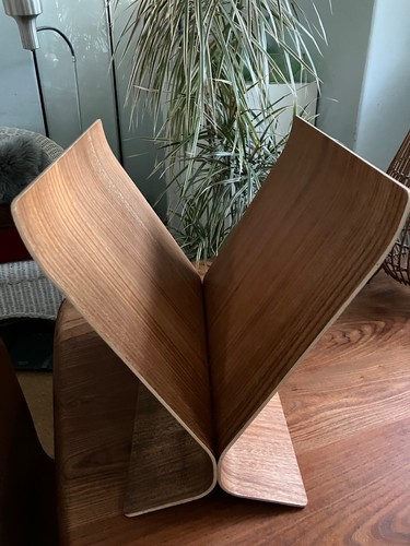 Vintage mcm bentwood magazine - vintage,