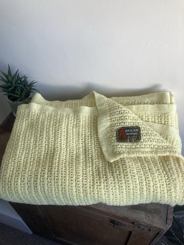 Vintage witney yellow cellular - yellow,