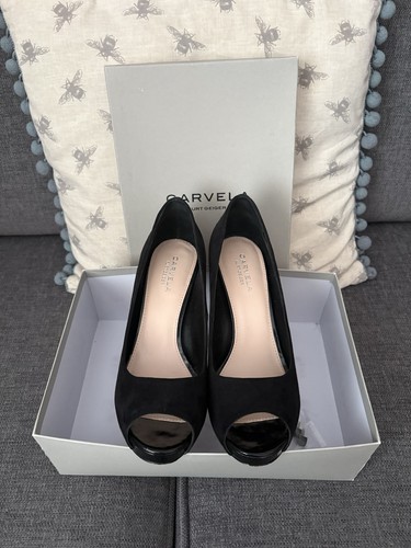 Carvela ladies suede peep toe - ladies,