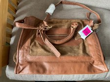 Handbag leather and Suede