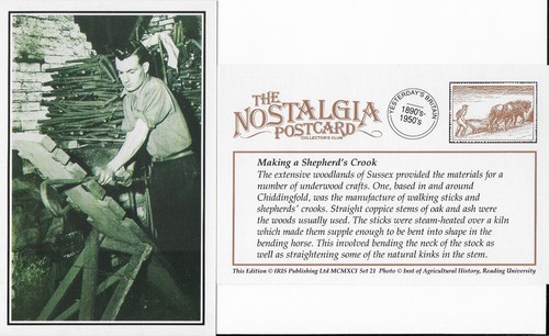 Postcard making shepherd s - postcard,