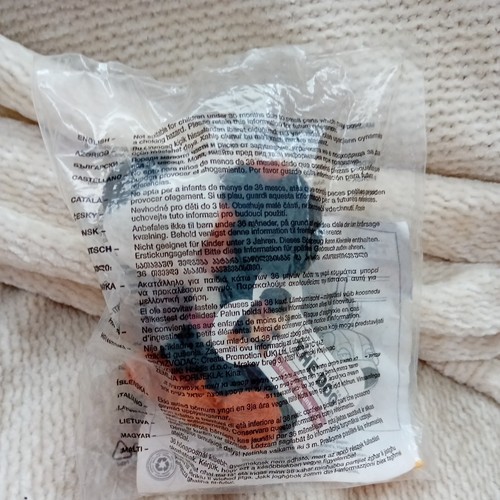Mcdonalds happy meal soft toy - happy,