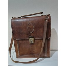 Vintage Brown Genuine Leather