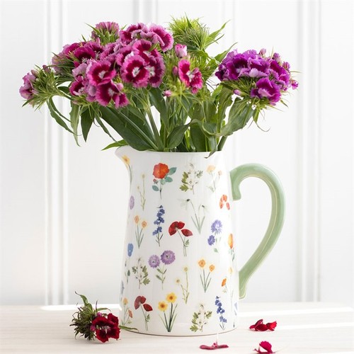 Wild flower jug design - flower,